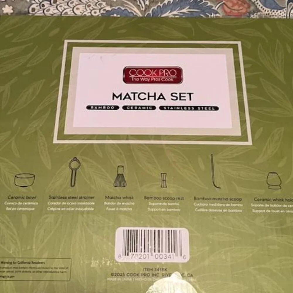 New in Box Cook Pro 6 Piece Macha Set